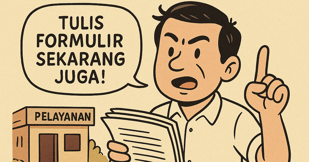 Kalau Bisa Dipersulit Kenapa Mesti Dipermudah