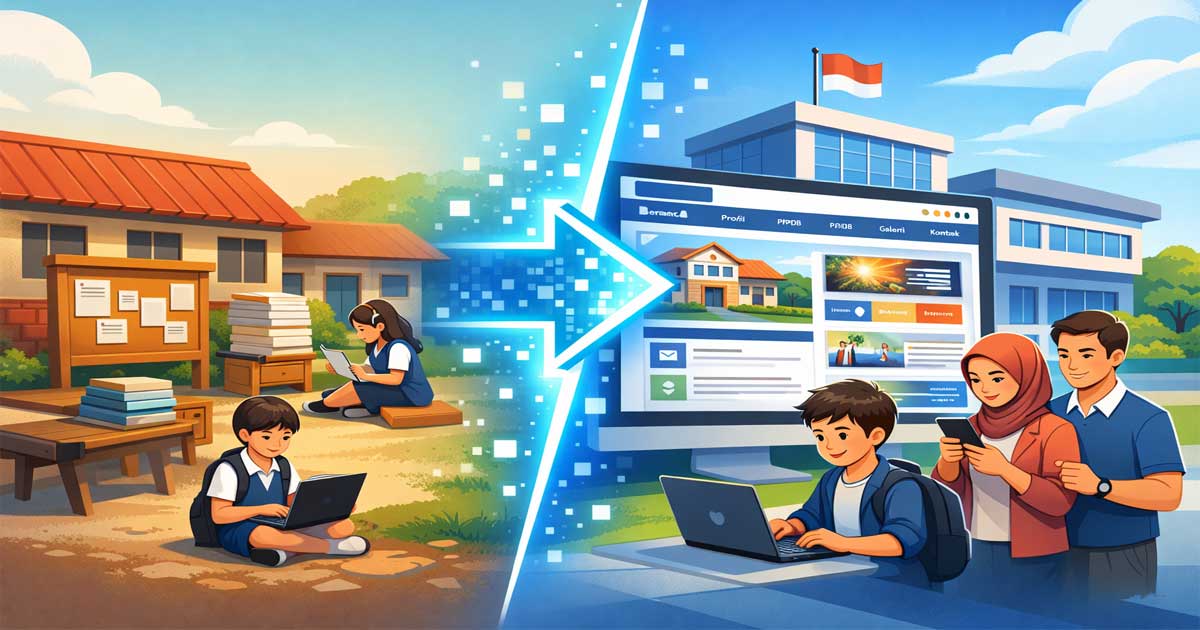 Sekolah Anda Lebih Maju Dengan Website Profesional
