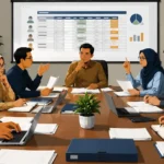 Rapat Kenaikan Kelas Cukup Dengan Seteguk Air Di Gelas