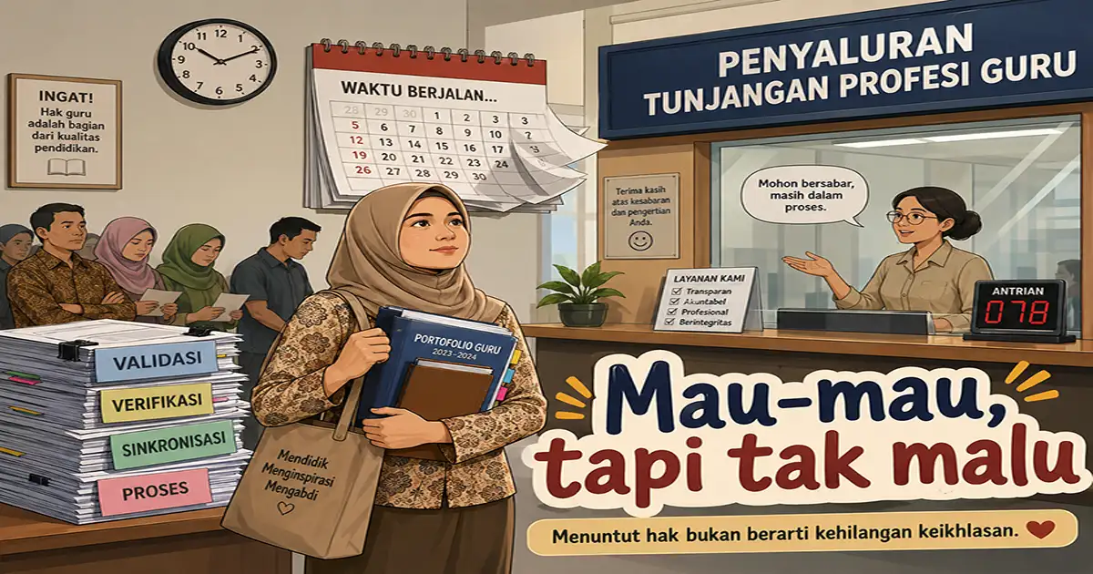 Penyaluran Serti Cair Segan Keluarpun Enggan