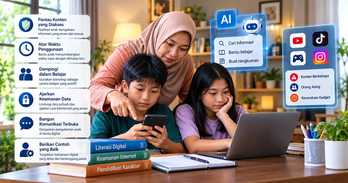 Peran Ortu Mengawasi Penggunaan Ai Dan Hp Anak