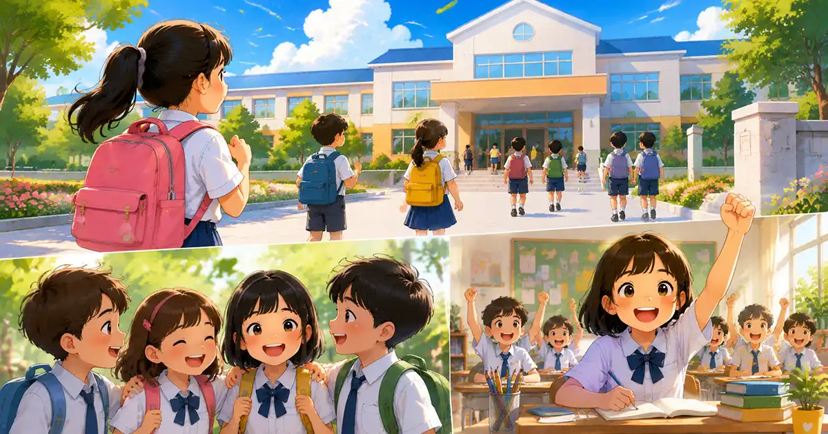 Sekolah Baru Teman Baru Semangat Baru